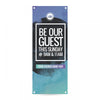 Be Our Guest Circle Gradient - Vertical Banner