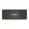 You're Invited Burst - Horizontal Banner