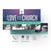 I Love My Church - Large EDDM Mailer