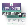 I Love My Church - Standard Invitation Card