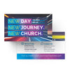New Day New Church - Mini Invitation Card