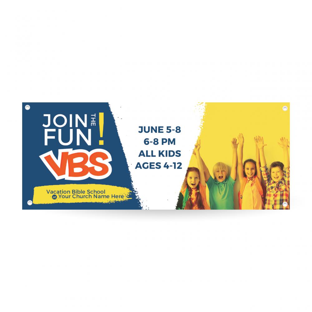 VBS Join the Fun - Horizontal Banner