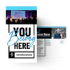 You Belong Here Blue Script - Large EDDM Mailer