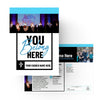You Belong Here Blue Script - Small EDDM Mailer