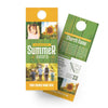 Summer Events Green - Door Hanger