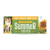 Summer Events Green - Horizontal Banner