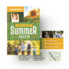 Summer Events Green - Standard Invitation Card