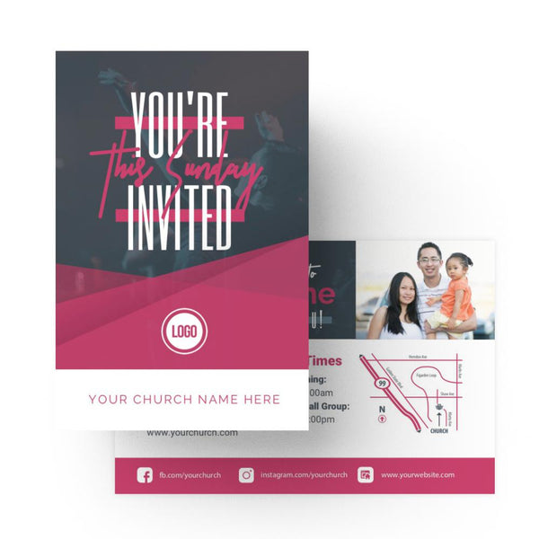 You're Invited Colorful - Standard Invitation Card