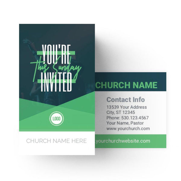You're Invited Colorful - Mini Invitation Card