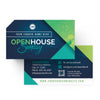 Open House Balloons - Mini Invitation Card
