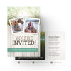 You're Invited Green Field - Standard Invitation Card
