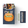 Fall Festival - Mini Invitation Card