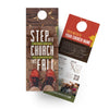 Step Into Church - Door Hanger