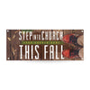 Step Into Church - Horizontal Banner