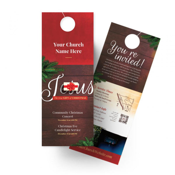 Jesus the True Gift - Door Hanger