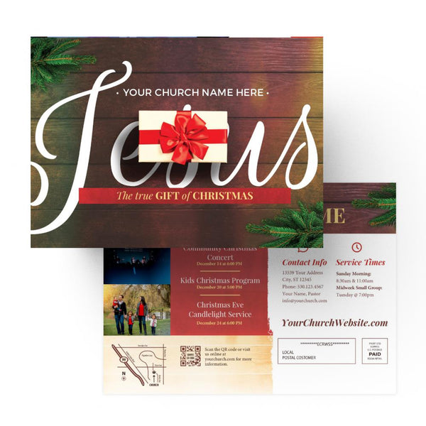 Jesus the True Gift - Small EDDM Mailer