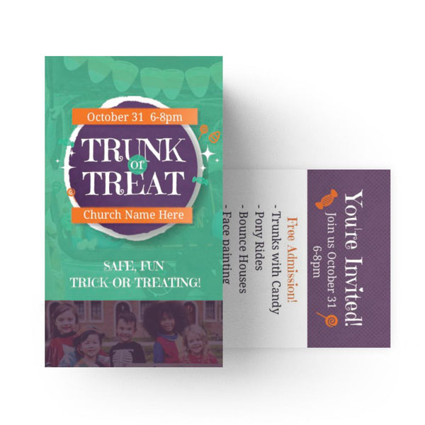 Trunk or Treat - Mini Invitation Card