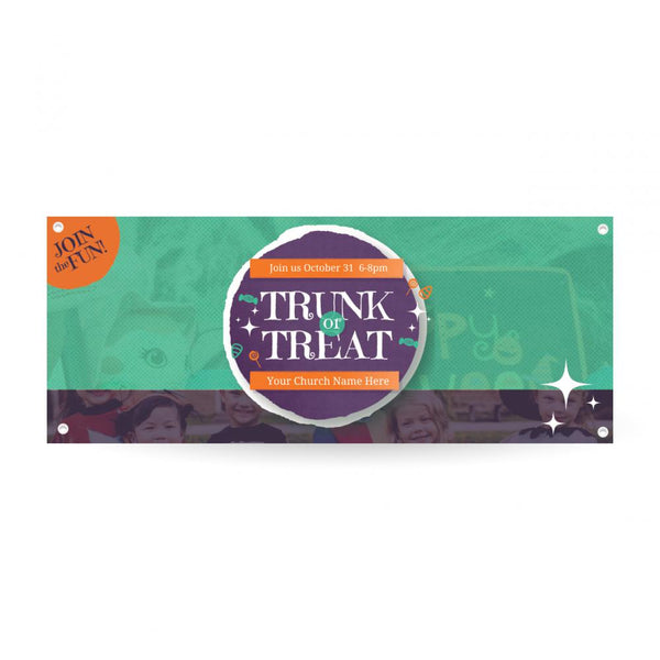 Trunk or Treat - Horizontal Banner