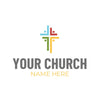 Colorful Cross - Logo