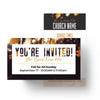 Fall You're Invited - Mini Invitation Card