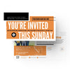 You're Invited Modern Orange - Large EDDM Mailer