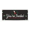 You're Invited Candle - Horizontal Banner