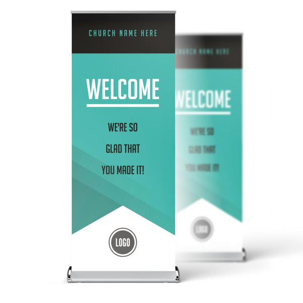 Gradient Banner - Retractable Banner