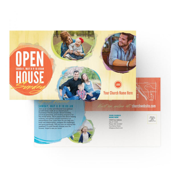 Open House Paint - Large EDDM Mailer