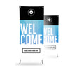 Gradient and Paint Clean - X-Stand Banner