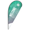 Angled Gradients - Teardrop Flag