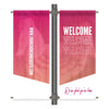 Angled Gradients - Pole Banners