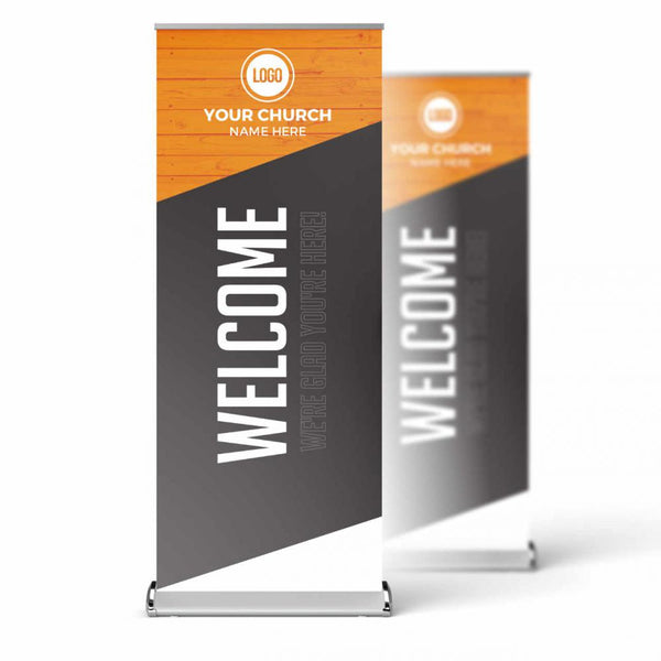 Wood Texture - Retractable Banner
