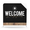 Dark Black Wood - Large Fabric Sleeve Display