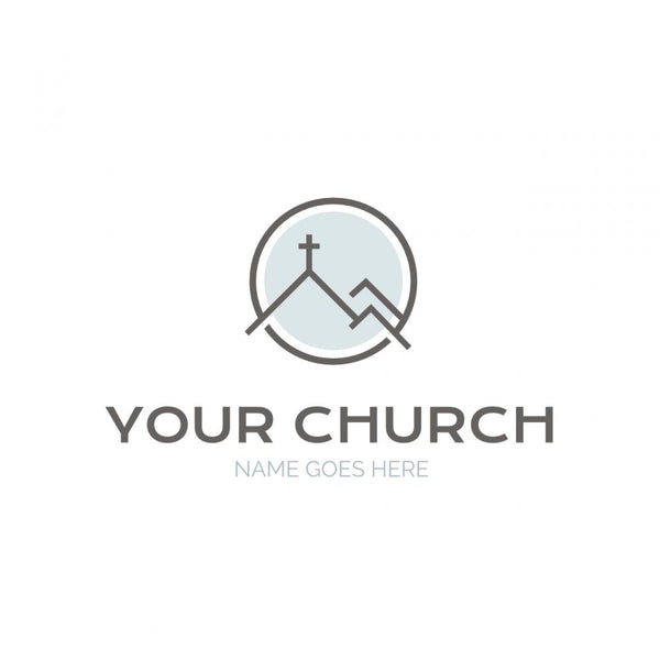 Mountain Range Cross - Logo