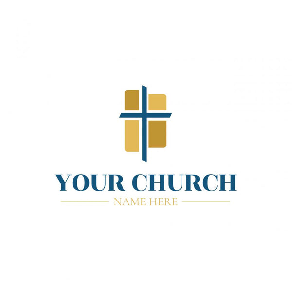 Brown Panel Cross - Logo