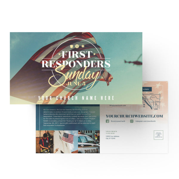 First Responders - Large EDDM Mailer