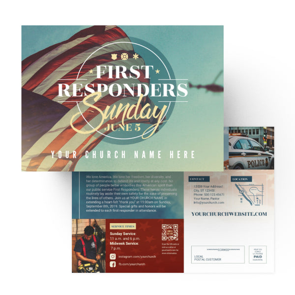 First Responders - Small EDDM Mailer