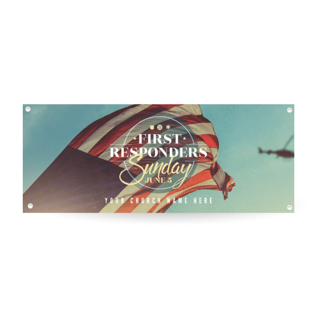 First Responders - Horizontal Banner