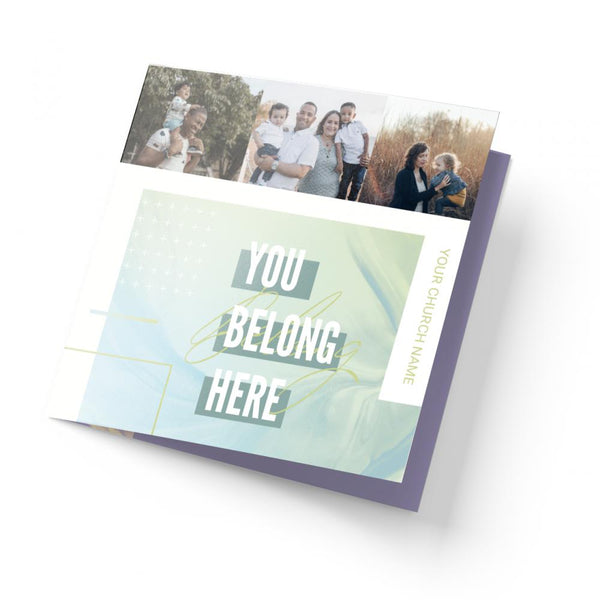 Welcome Paint - Trifold Welcome Brochure