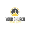 Golden Mountain Cross - Logo