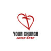 Heart Cross - Logo