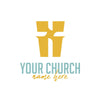 Golden Center Cross - Logo