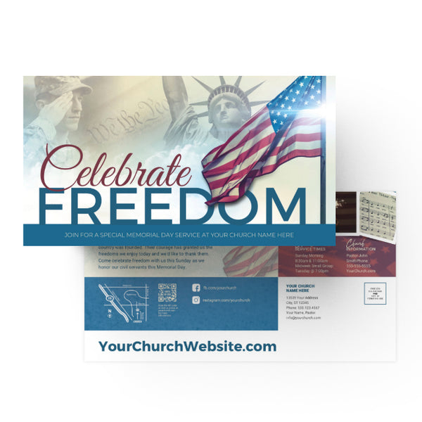 Celebrate Freedom - Large EDDM Mailer