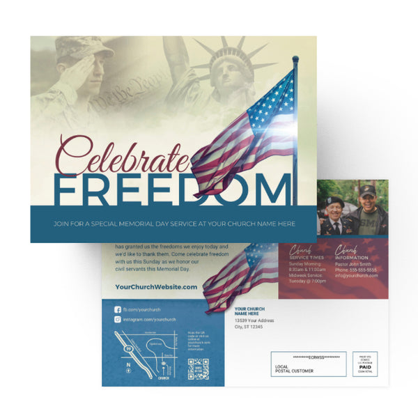 Celebrate Freedom - Small EDDM Mailer