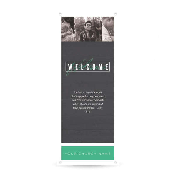 Modern Wood - Vertical Banner