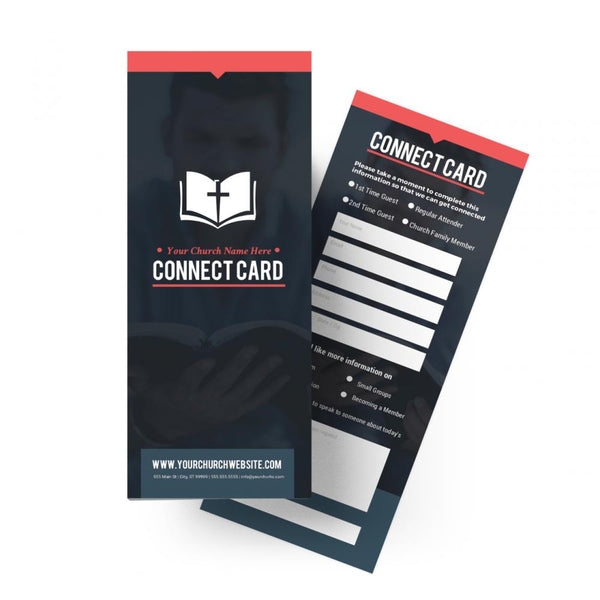 Bible Yearly Theme - Standard Connection Card