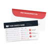 Bible Yearly Theme - Short Flap Offering Envelope