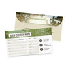 Cross Yearly Theme - Short Flap Offering Envelope