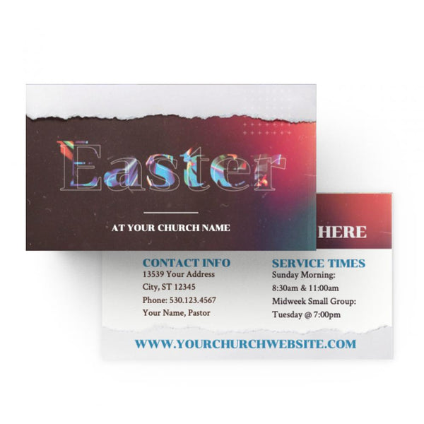 Easter Paper - Mini Invitation Card