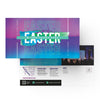 Easter Purple Gradient - Large EDDM Mailer